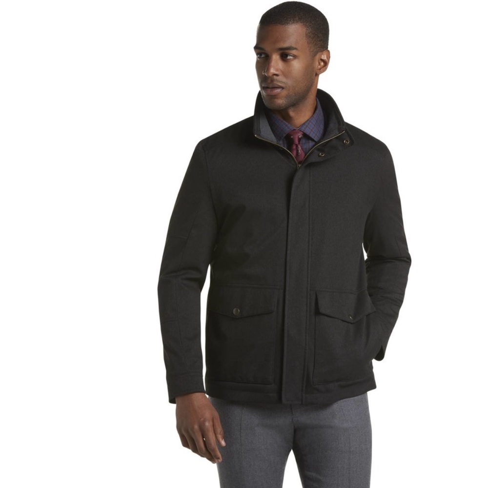 Jos. A. Bank 1905 Collection Twill Black Field Jacket Chore Coat Men’s XXL -NWOT